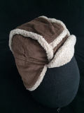 Custmized Artifical Fur Cut & Sew Winter Hat with Ear Flap