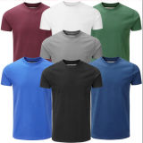 Plain Cotton Wholesale Pre-Shrunk T-Shirt for Men