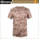 Desert Camo Army Summer Men's Round Collar Short Sleeve T-Shirt