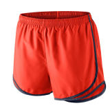 Men Sports Wear Polyester Training Running Shorts with Piping
