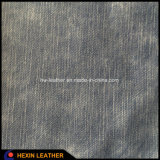 Jeans Grain Synthetic PU Leather for Shoes and Bags Making Hx-S1717