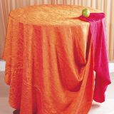 Polyester/Cotton Hotel Table Cloth with Jacquard