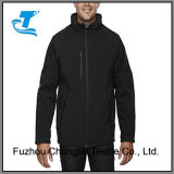 Mens Insulated Softshell Jacket with Detachable Hood