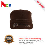 Guangzhou Hats Factory Custom Logo Embroidery Vintage Military Patrol Fatigue Army Hat