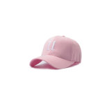 Pink Modern Style Cotton Baseball Cap 3D Embroidery Letter (YH-BC014)