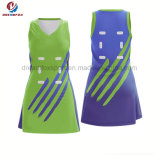 Sublimated Custom Spandex Polyester Shirt Cheerleading Uniforms Bodysuits Netball Tennis Team