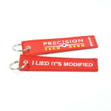 Wholesale Cheap Colorful Cute Embroidery Remove Before Flight Keychain