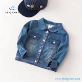 Fashion Simple Rural Embroidered Girls' Long Sleeve Denim Shirt by Fly Jeans
