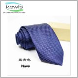 Navy Pink Blue Orange Colored Checked Neck Tie Necktie
