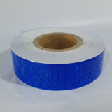 Blue Color Adhesive Honeycomb PVC Vehicle Reflective Tape