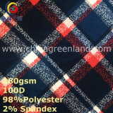 Cotton Spandex Polyester Milk Fiber Knitted Peached Fabric for Textile (GLLML361)