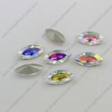 Horse Eye Ab Crystal Jewelry Stone for Fashion Accessories