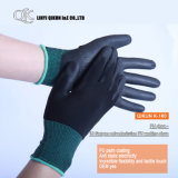 K-160 13 Gauges Polyester / Nylon PU Coated Working Safety Gloves