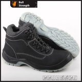 TPU Outsole Genuine Leather Ankle Safety Shoe (SN5303)