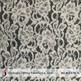 Knitting Fabric Flower Cotton Lace for Bridal Dresses (M3478-G)