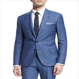 2016 Factory Direct Sales Blue Coat Pant Men Suit