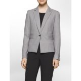 One Button Fashion Design Ladies Jacket and Pants