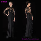 Wholesale Fashion Classic Designs Long Sleeves Evening Dress Party Dress