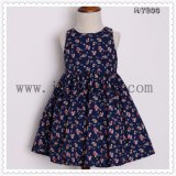Everyday Cotton Casual Baby Frock Designs Dress for 2t-10t