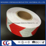 PVC Arrow Adhesive Reflective Safety Material Tape for Truck