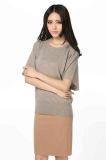 Ladies Fashion Cashmere Pullover in Short Sleeve (3086-2013025)