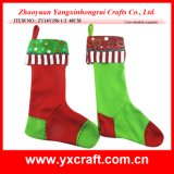 Christmas Decoration (ZY14Y356-1-2) Christmas Sock Decorations Home Products