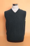 Yak Wool Pullover Waistcoat /Cashmere Garment/Knitwear Clothing/ Fabric/ Wool Textile/Men Sweater