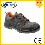 Nmsafety Genuine Leather Breathable Feet Protection Safety Shoes