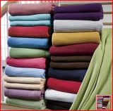 Solid Color Cotton Thermal Blanket (HRCB001)