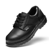 Steel Toecap and Steel Plate Oil Leather Safety Shoes