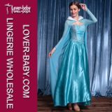 Adult Snow Frozen Elsa Princess Cosplay Costume Party Costume (L15242)