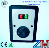 Red & Green Pedestrian Crossing Button for Crosswalk Safety