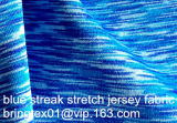 Jiaxing Streak Stretch Jersey Fabric Yarn Dyed