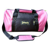Polyester Sport Duffel Bag in Neon Pink Flare Color