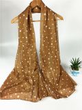 Hot Style 100%Cotton Voile Print Fashion Gift Scarf