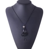 Fashion Doll Pendant Necklace Lovely Dress Doll Necklaces