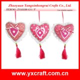 Valentine Decoration (ZY11S338-1-2-3) Heart Pillow Gift Ornament Craft Item
