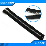 Open-End Non-Lock Metal Zipper with U Type Top Stop