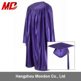 Wholesale Children's Graduation Cap Gown Shiny Purple