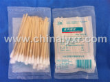 Medical Wooden Stick Cotton Buds/ Cotton Swab for Sterile