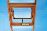 Wooden Printing Color Electric Aluminum Awning Window