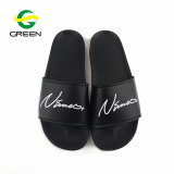 Greenshoe China Wholesale Sport Sandals Men Slides, New Design Flat PU Men Sandals Blanks Slide Footwear Men Sandals