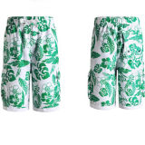 Men's Casual Printing Breathe Summer Pants / Beach Pants