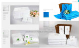 100% Cotton Face and Hand Towels for Hotel Restaurant