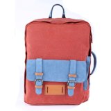 Washed Canvas Vintage Design Backpack China Supplier (RS-3226)
