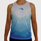 Cheap OEM Custom Design Sportswear Printed Gym Running Singlet