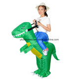 Hot Sell Popular Halloween and Party Costume Green Dinosaur Costume