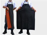 New Oil-Proof Waterproof Aprons Sleeveless Cooking Men Aprons Kitchen Restaurant Hotel Adult Chef Black PVC Apron for Women