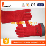 Red Cow Split Welder Safety Gloves Dlw615