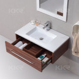 2018 Corian Solid Surface Artificial Bathroom Cabinet Basin